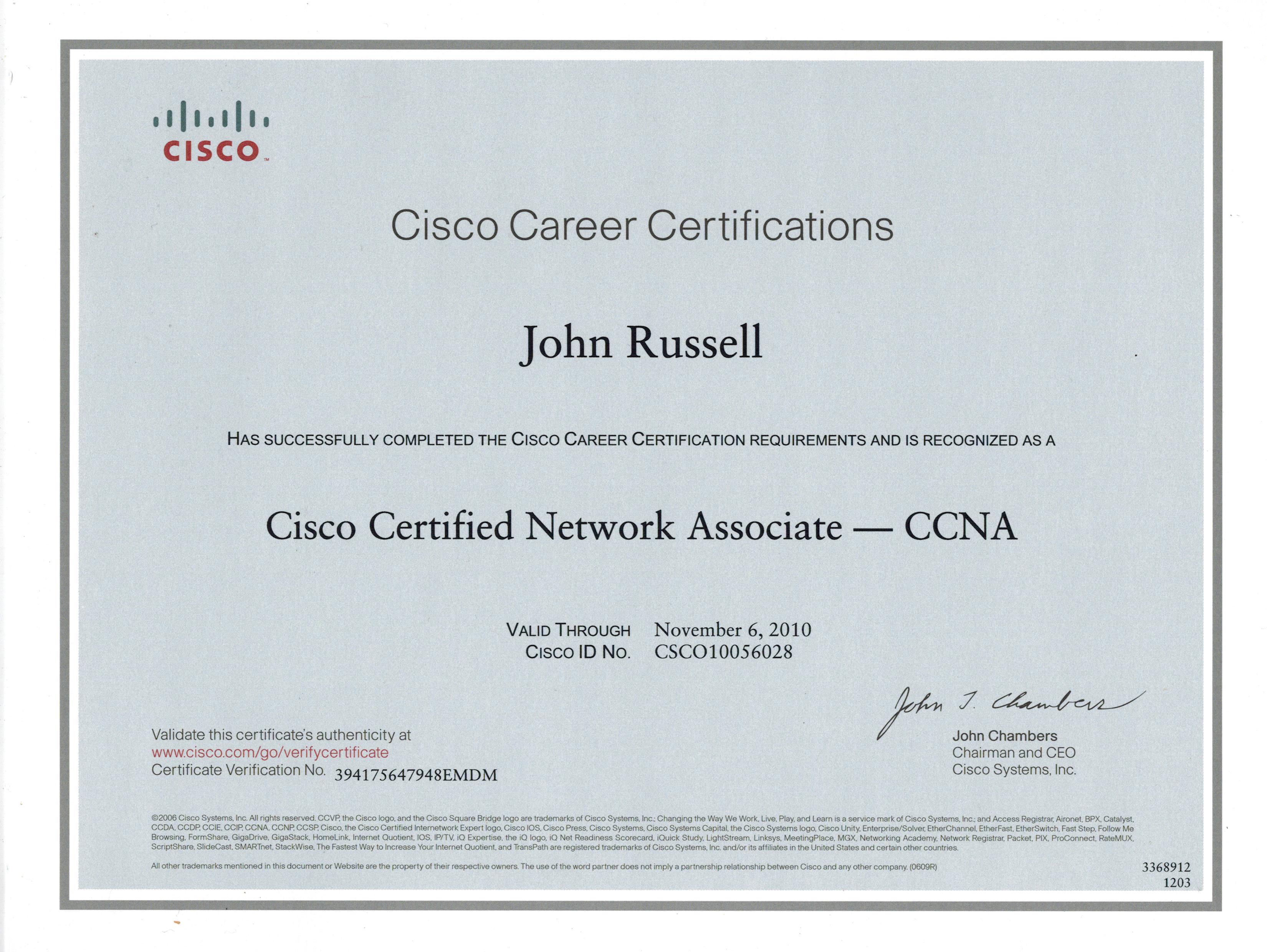 Certificate image